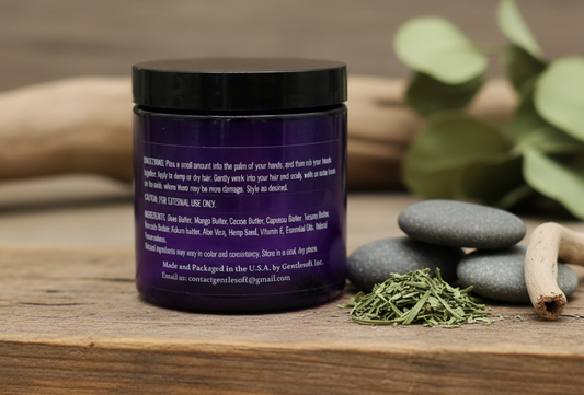 Gentlesoft™ Hair Butter – Moisturizing & Anti-Frizz Hair Butter for Healthy Hair Growth