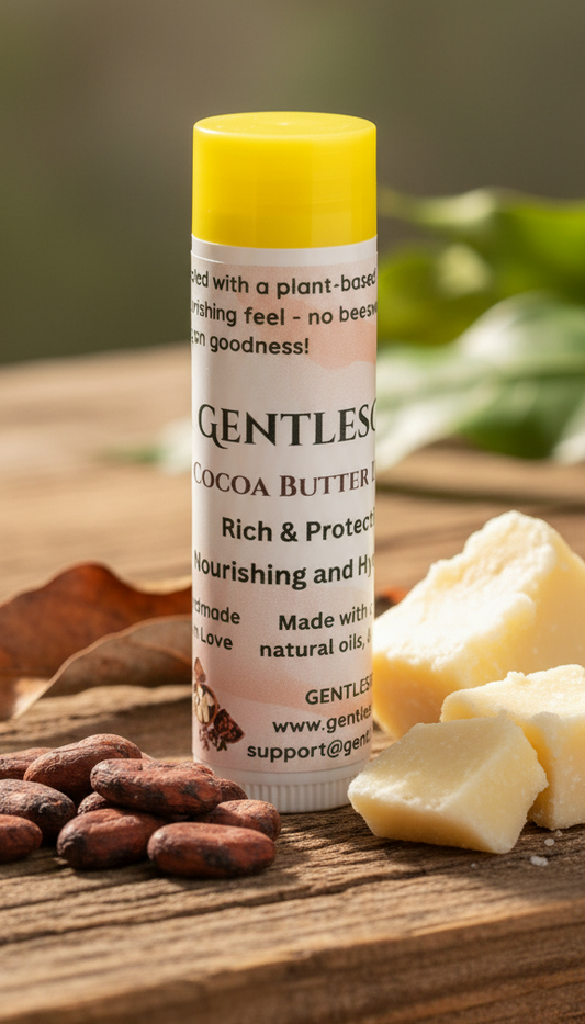 Gentlesoft™ Cocoa Butter Lip Balm – Natural Moisturizing & Nourishing Lip Care