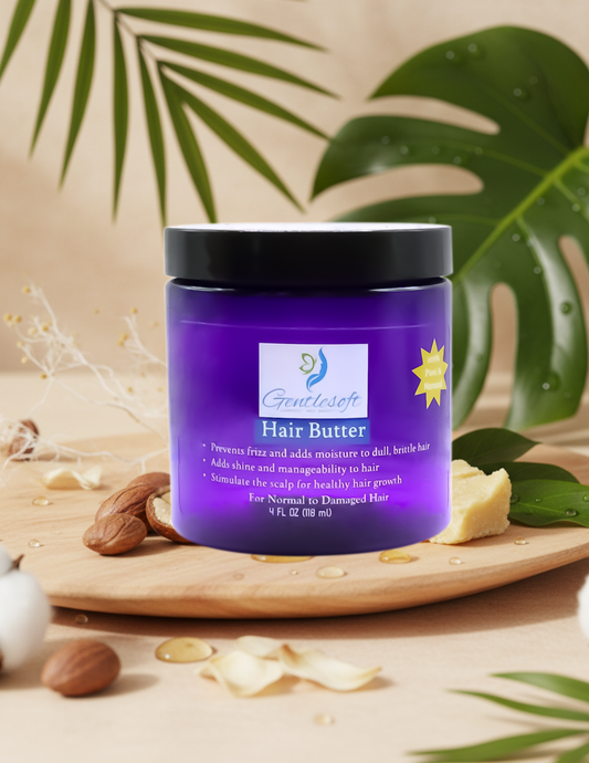 Gentlesoft™ Nourishing Hair Butter – Botanical Hair Moisture Care