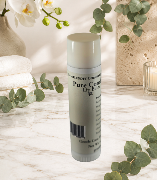 🤍 Gentlesoft™ Pure Comfort Lip Balm – Daily Moisture & Gentle Care