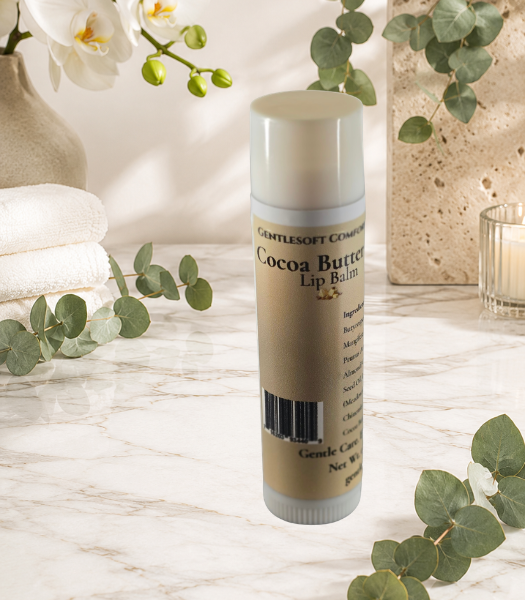 🍫 Gentlesoft™ Cocoa Butter Cloud Lip Balm – Daily Moisture & Softness
